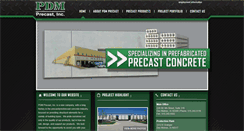 Desktop Screenshot of pdmprecast.com